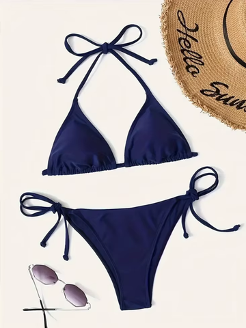 Derin Mavi 2 Parça Bikini