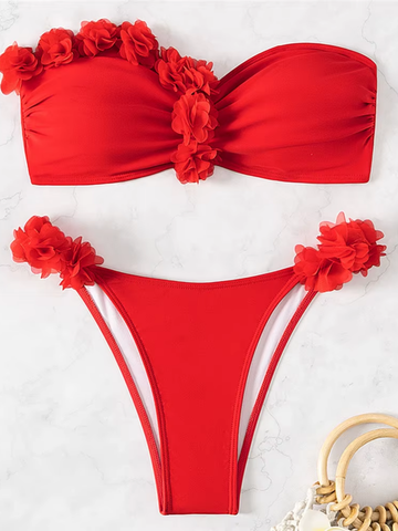 Kırmızı Rüya 2 Parça Bikini